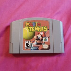 Mario tennis Nintendo 64